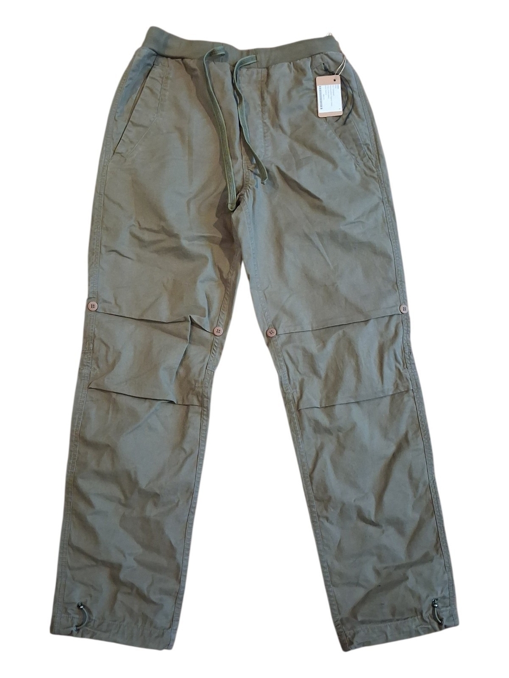 Amy's Drive Thru Olive Green Utility Cargo Pants